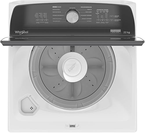 Lavadora Carga Superior 22 Kg Agitador Triple Whirpool
