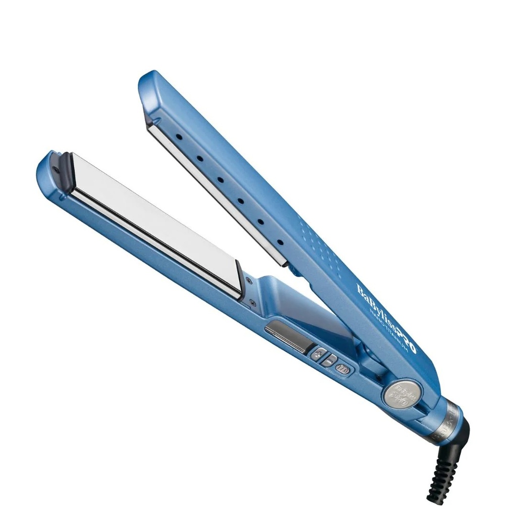 Nano Titanium Combo de plancha de 1 ¼" y cepillo de aire caliente de 2½