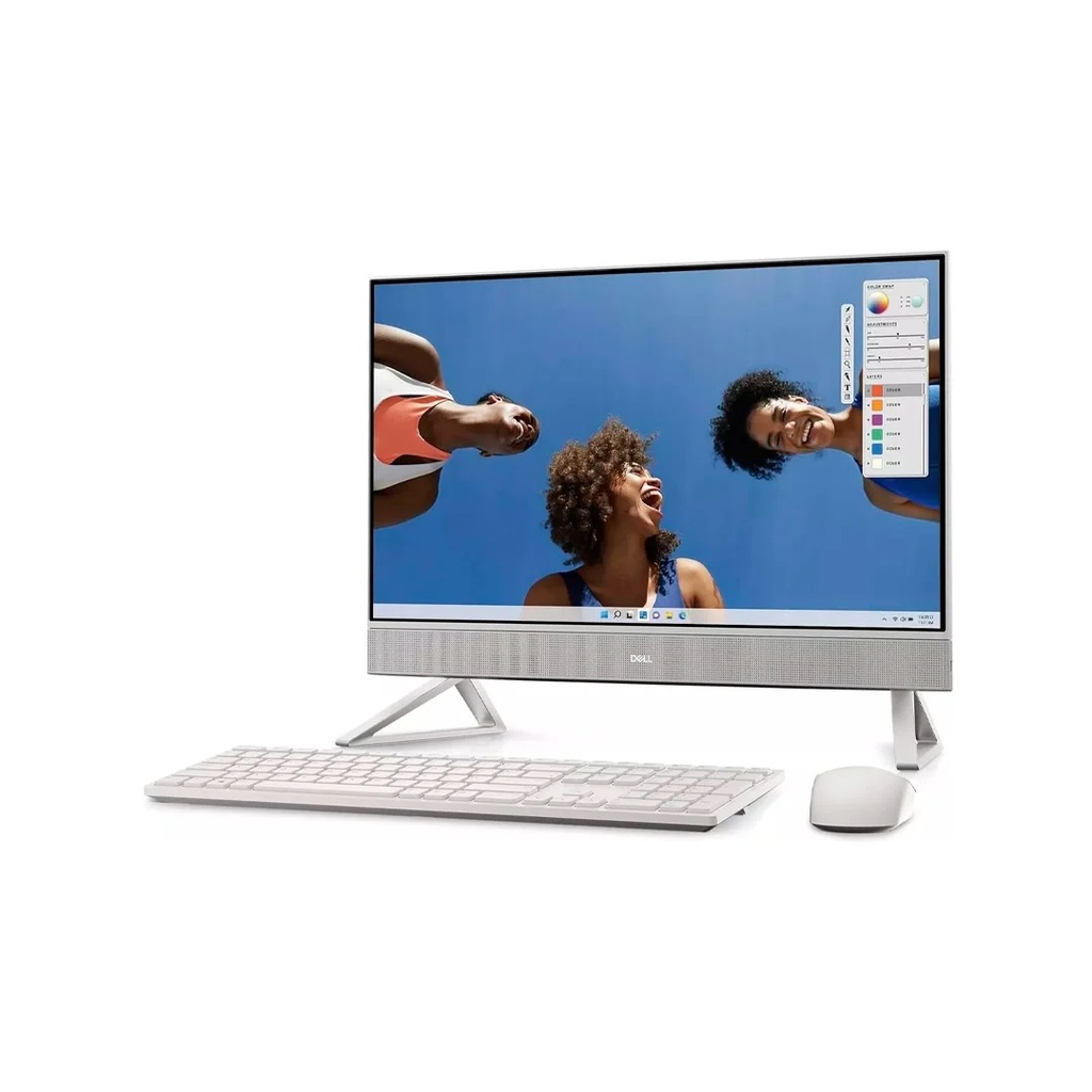 All In One Dell Inspiron i5430-3893WHT-PUS 23.8" FHD, Intel Core i3 100U, 8GB, 512GB SSD, W11.