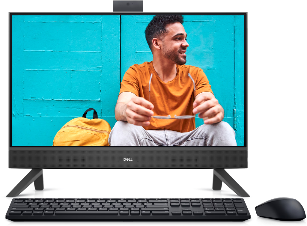 All In One Dell Inspiron 24 5415 23.8", AMD Ryzen 3-7330U, 8GB, 512GB SSD, W11.