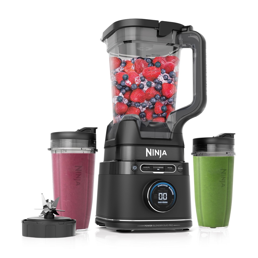 Ninja DETECT DUO Power Blender Pro + Single Serve TB301 1200W.