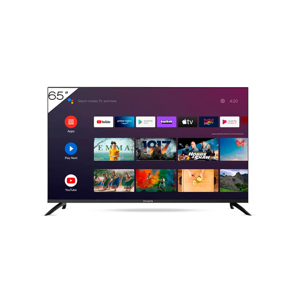 Aiwa 65" 4K Smart Tv Google Tv