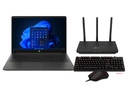 Combo Regreso a Clases Laptop HP 15-FD0095WM Intel Core i5-1235U 8GB/ 256GB SSD W 11 Home - Teclado Redragon 2in1 Alámbrico+Mouse - Router Tp-Link AX1500 Gigabit Wi-Fi 6